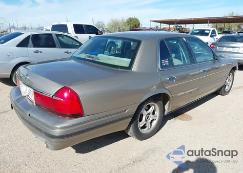 2001 Mercury Grand Marquis Gs from USA, damaged, VIN 2MEFM74W51X651759